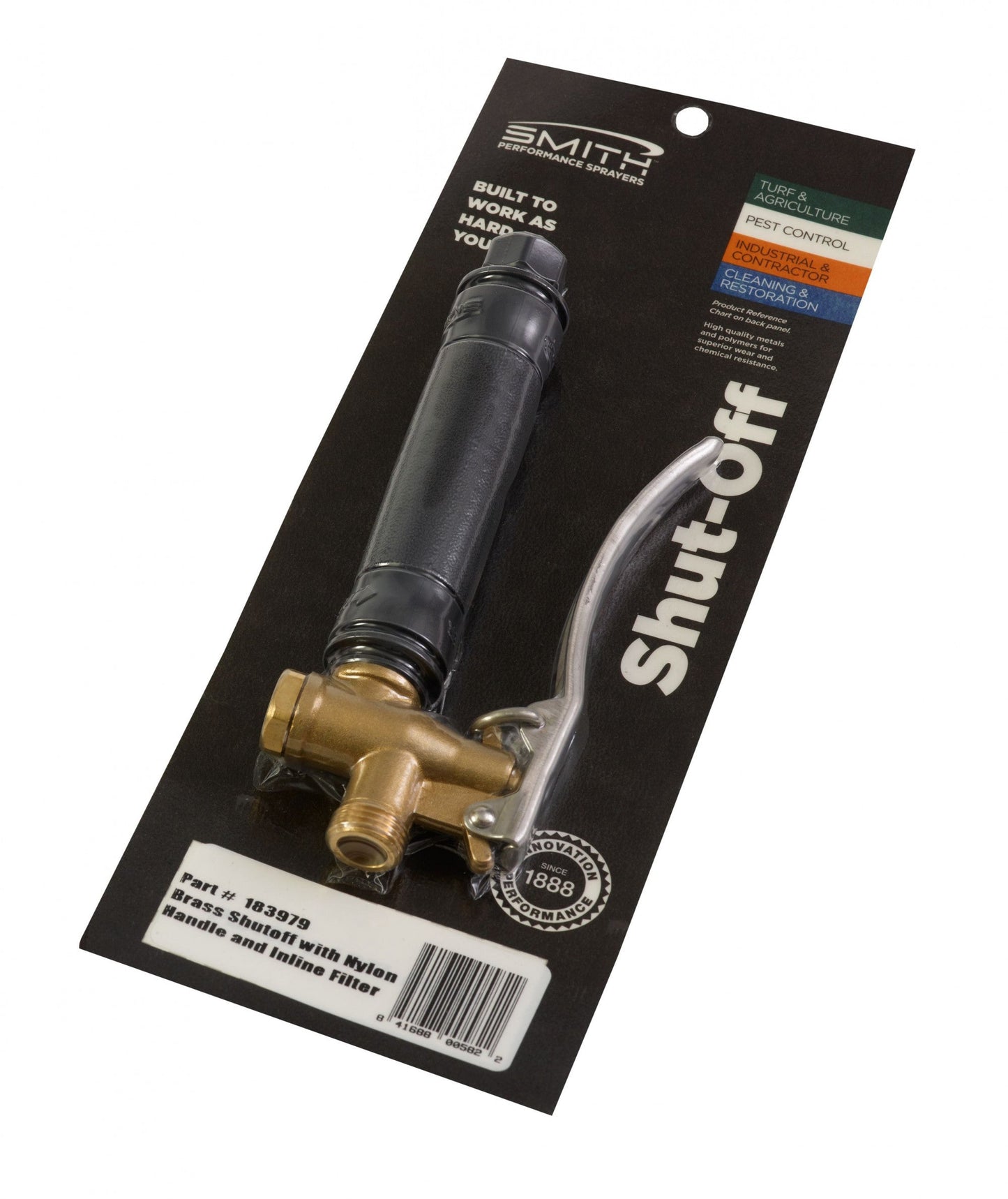 Smith Performance™ 183979 Professional Brass Shut-Off With Nylon Handle