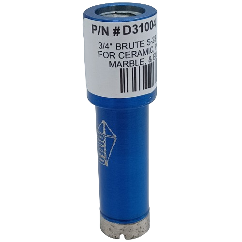 BRUTE S-23 Thinwall Core Bits, Wet Only