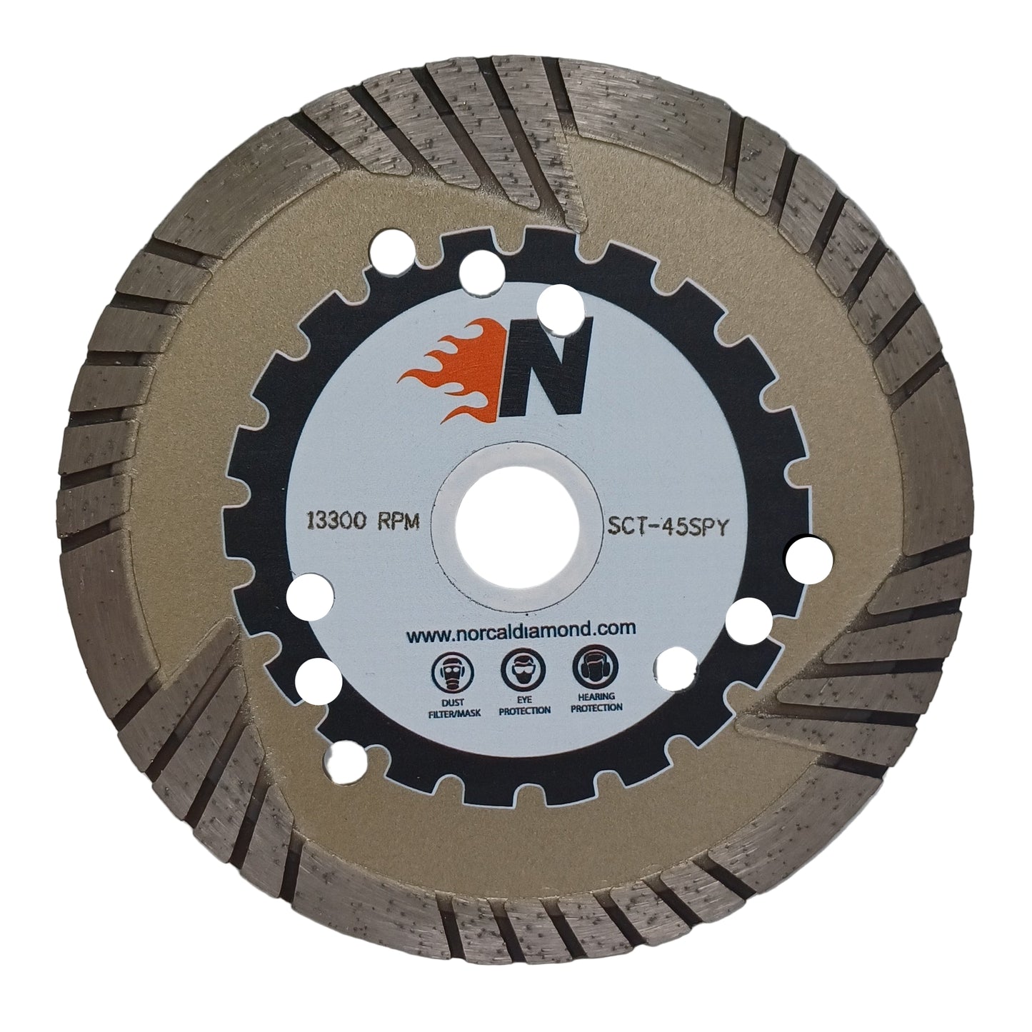 Tornado Granite, Tile and Stone, Turbo Supreme Blades (BRONZE)