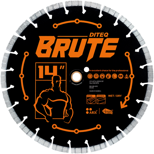 C/S-32Br Arix™ Brute Silent 14" X .125"