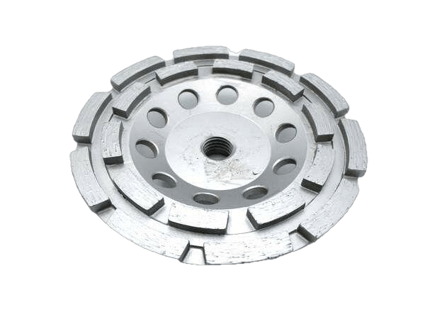 5" X 7/8-5/8 NON-THREADED DOUBLE ROW CUP STANDARD CUP - Diamond Blade Supply