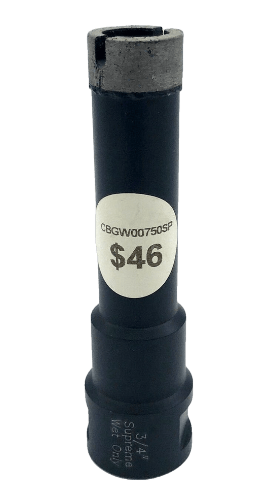 3/4" WET STONE CORE BIT SUPREME - Diamond Blade Supply