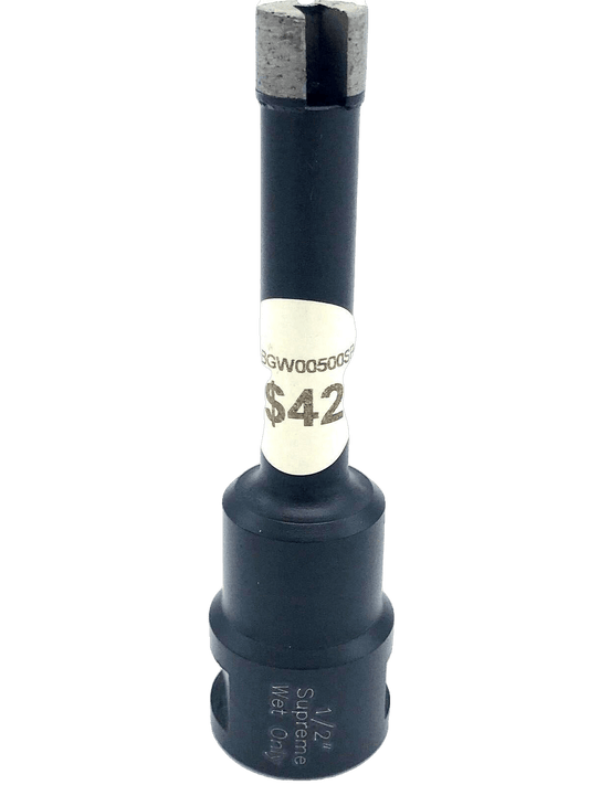 1/2" WET STONE CORE BIT SUPREME - Diamond Blade Supply