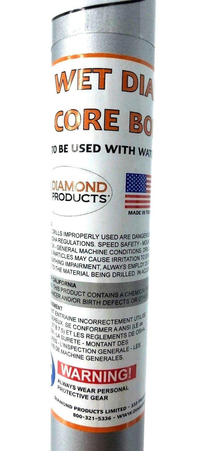 7/8" x 32" UOF SUPREME CORE BIT (EXTENDED LENGTH) - Diamond Blade Supply