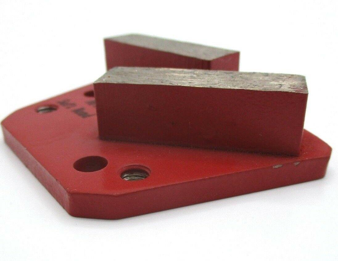 16 G DOUBLE SQUARE 3 HOLE (SOFT) GRINDING TRAPEZOID/METAL BOND - Diamond Blade Supply