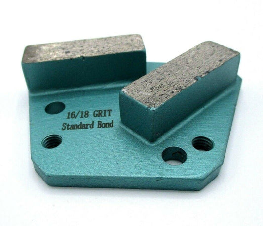 HTC 18/20 GRINDING PLATE BOND GREEN STANDARD/MED BOND - Diamond Blade Supply