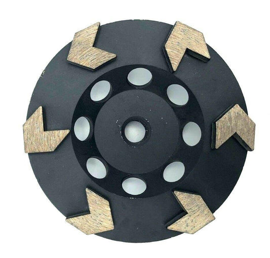 5" X 5/8-11  ARROW DIAMOND CUP WHEEL THREADED - Diamond Blade Supply