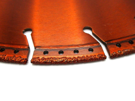 14" METAL/DUCTILE BLADE (ORANGE) - Diamond Blade Supply
