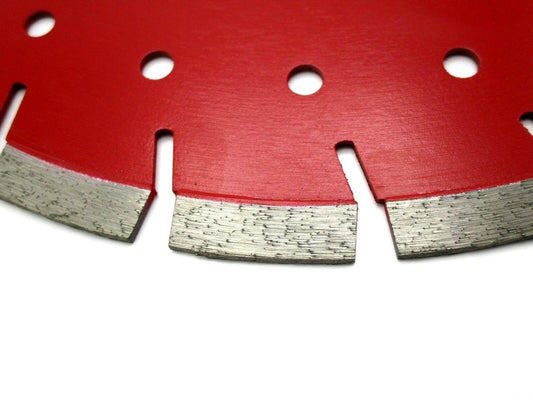 14" X .125" X 1"/20MM X 12MM CYCLONE SUPREME COMBO BLADE LASER-WELDED WET/DRY FO - Diamond Blade Supply