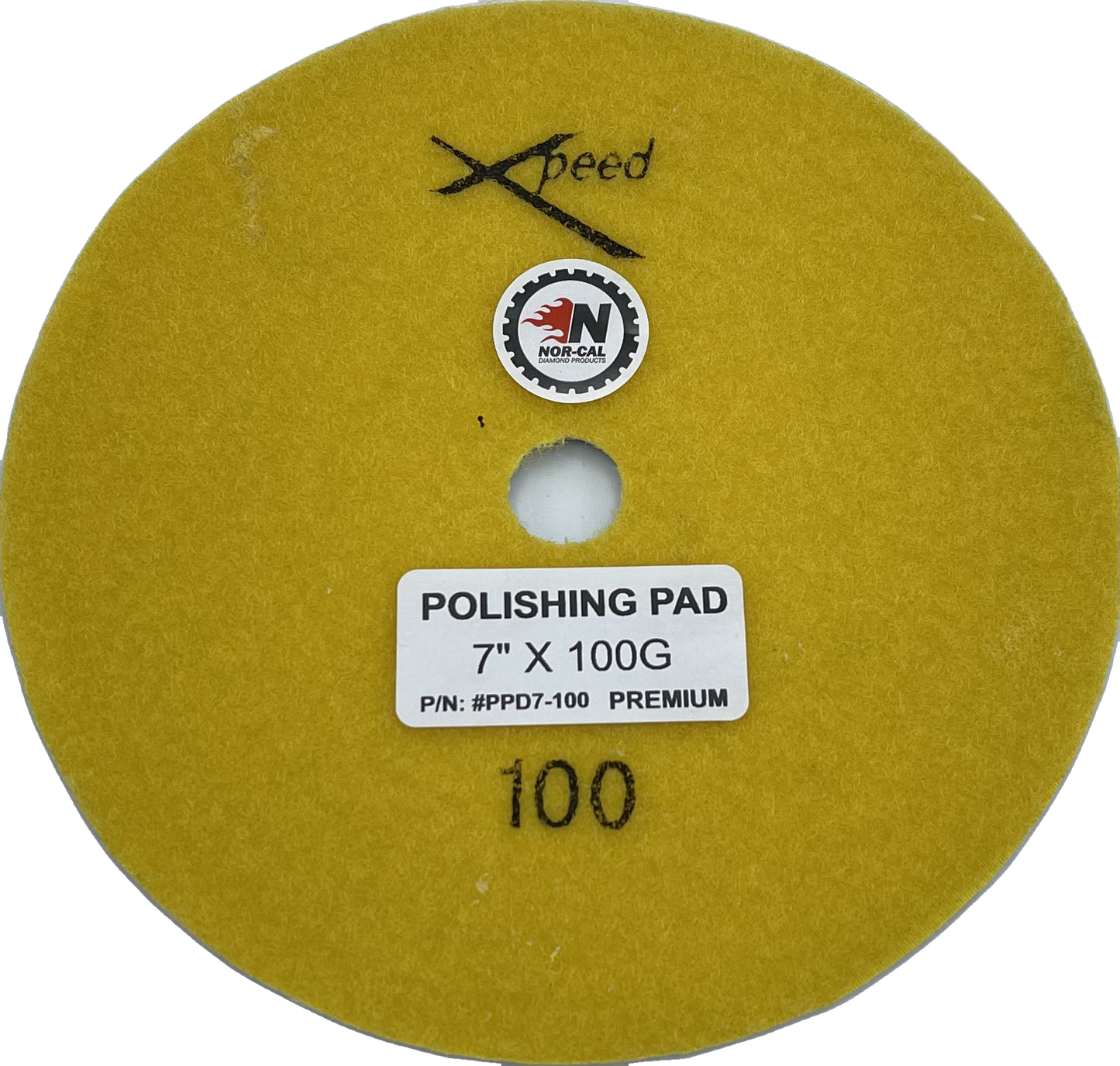 7" Polishing Pad #PPD7-30 - Diamond Blade Supply