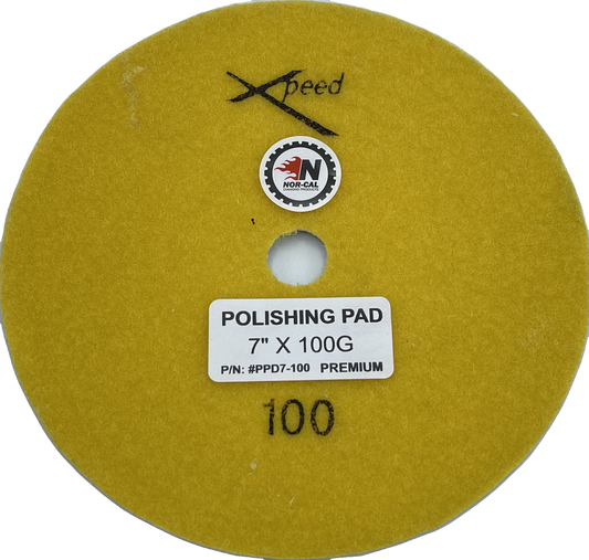 7" Polishing Pad #PPD7-30 - Diamond Blade Supply