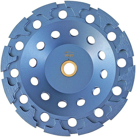 Diteq 7" Storm Cup Wheel 5/8"-11 Threaded Cst-34
