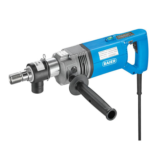 BDB 825 Diamond Wet/ Dry Core Drilling Machine with Wet Adaptor in Plastic Carrying Case and Accessories 110V USA - Diamond Blade Supply