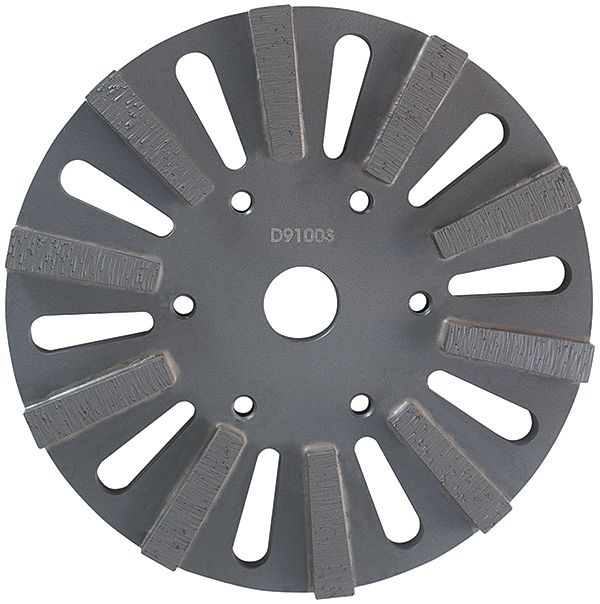 8" Diteq Tg-8 Grinding Head 30/40 Grit Hard Bond
