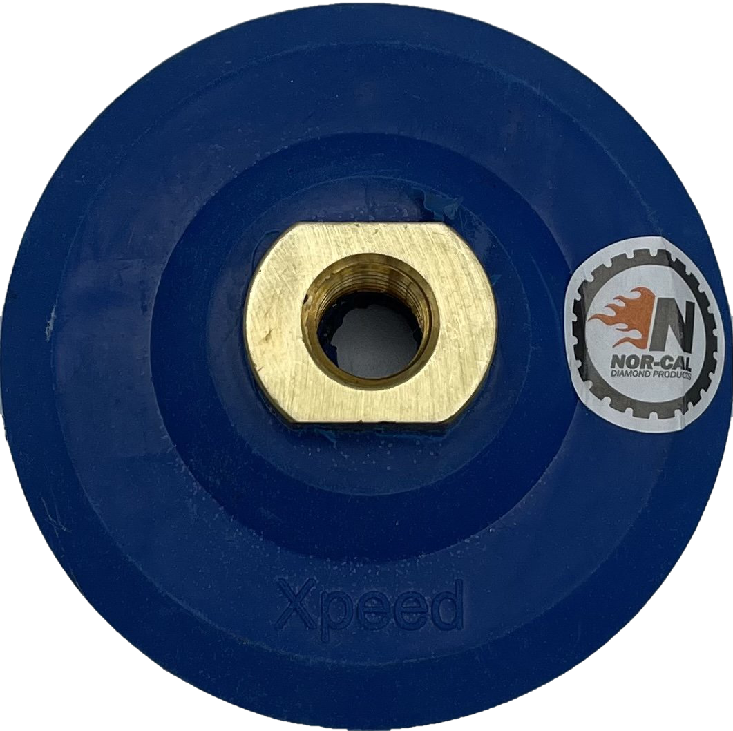 4" Rubber Backing Pad - Diamond Blade Supply