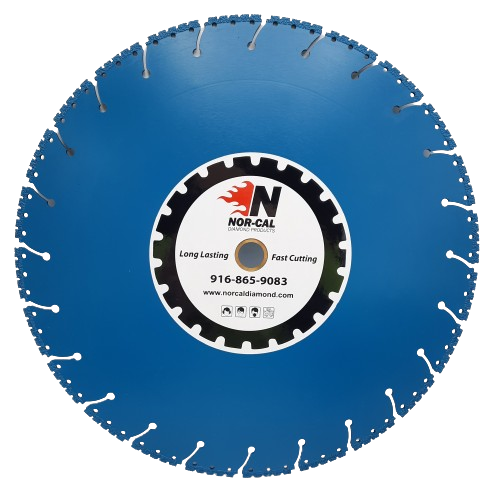 14" x 1"-20mm Vacuum Brazed Diamond Blades