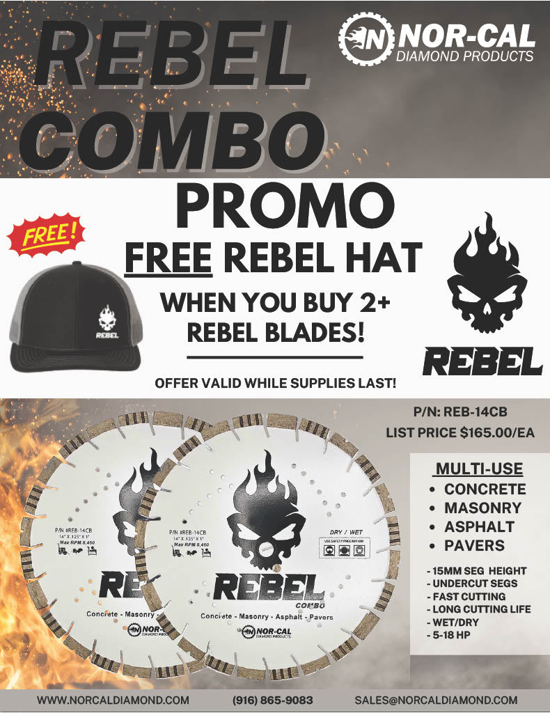 14" Rebel Combo Concrete/Asphalt Diamond Blade