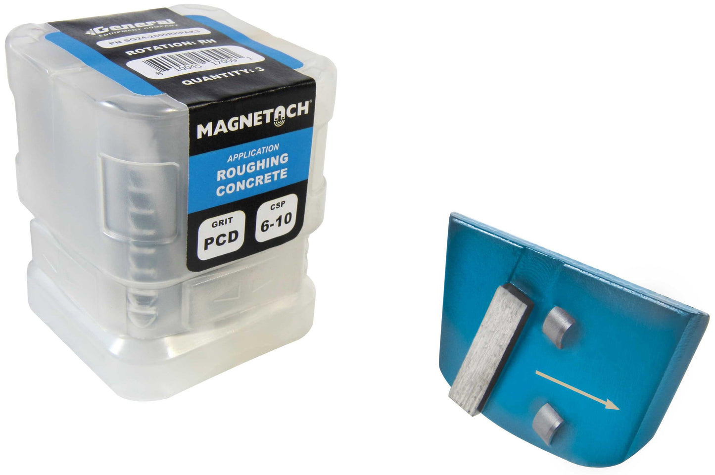 SG24 2600RHPAK3 PAK3, PCD, MAGNETACH, RH - Diamond Blade Supply