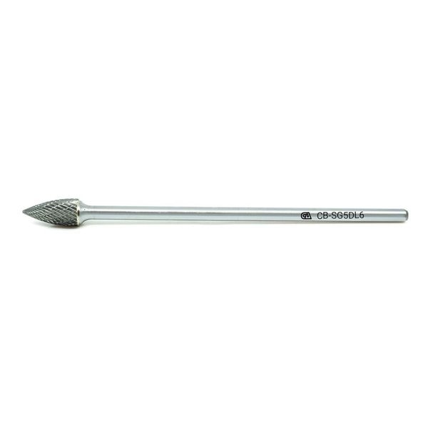 Double-Cut-Carbide-Burr-Extended-Shank