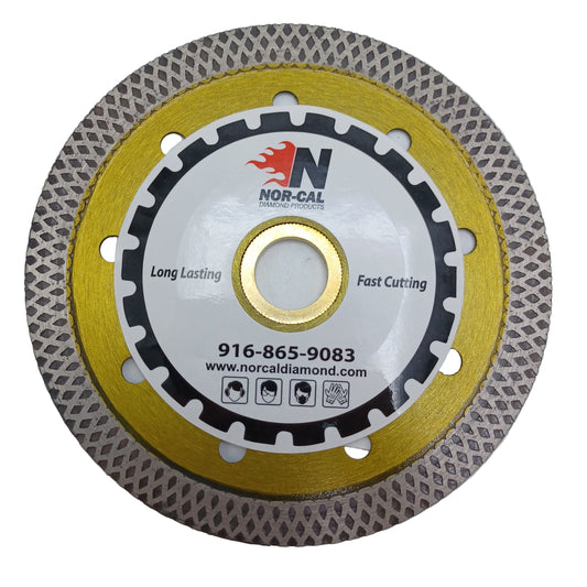 4.5" x .048" x 7/8"-5/8" Thin Turbo Mesh Blade