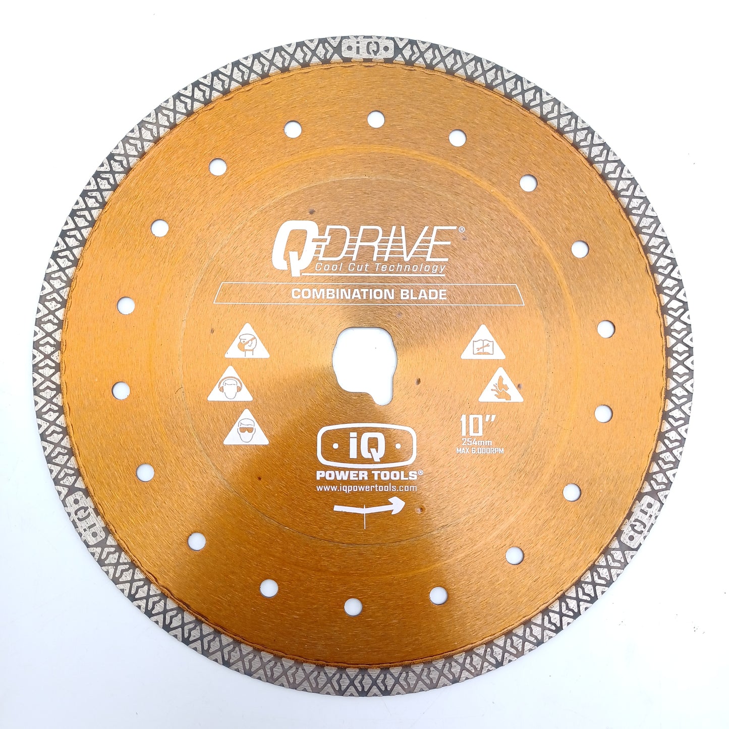 10" Q-Drive Combination Diamond Blade