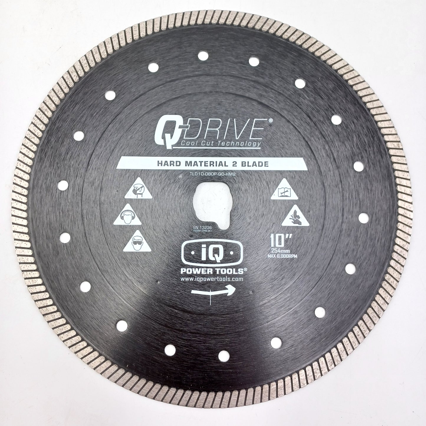10" Q-Drive Hard Material Diamond Blades