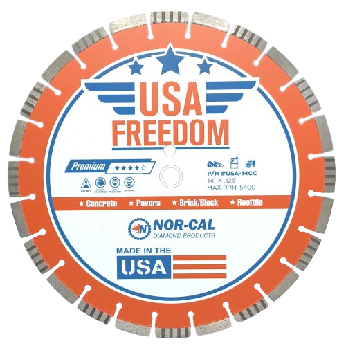 USA Freedom Concrete Cutting Blade