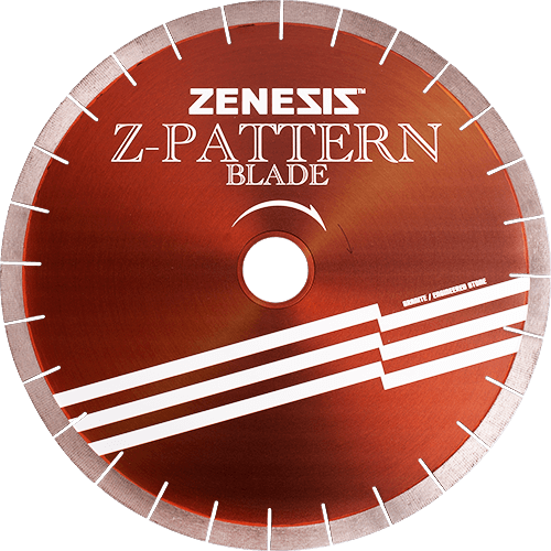 Zenesis Z Pattern Bridge Saw Blades