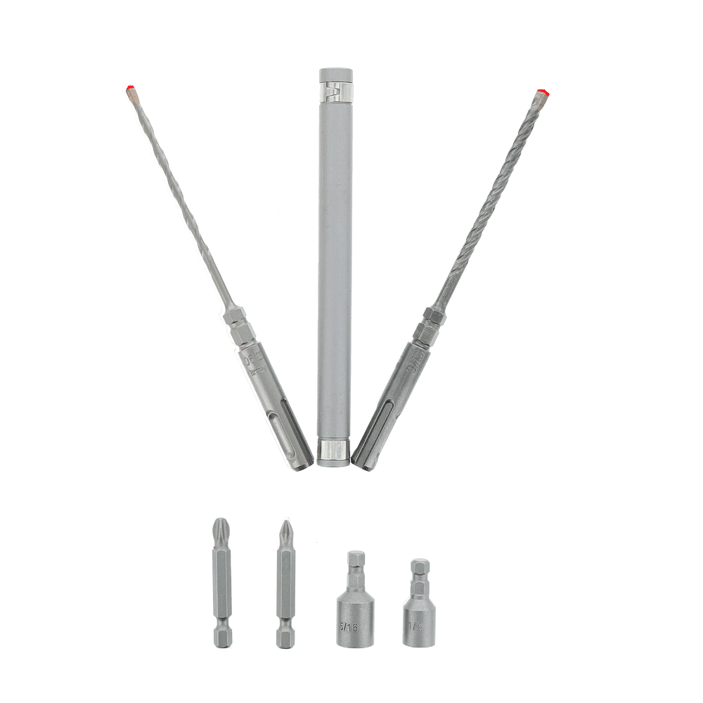 7pc Concrete Anchor Drive Installation Set (7-Piece)