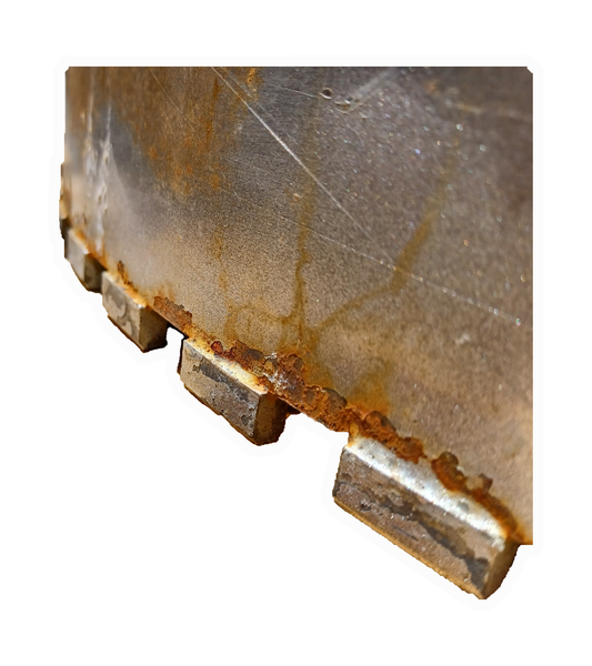 Used 30" x 14" Short Diamond Core Bit, Newly Re-tipped