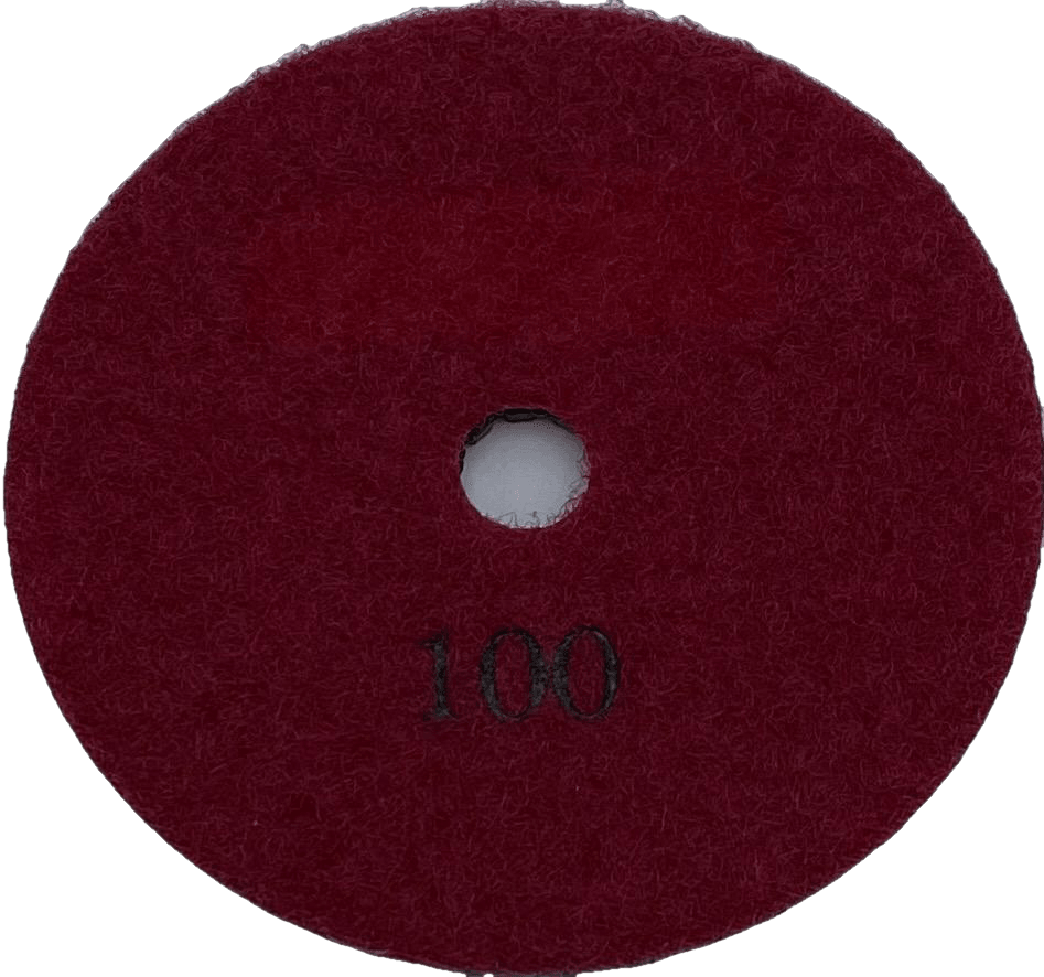 Wet 4" Polishing Pads (50-3000g) - Diamond Blade Supply