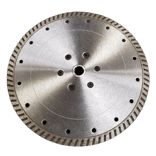 9" Diamond Turbo Blade with Flush Cut Adaptor