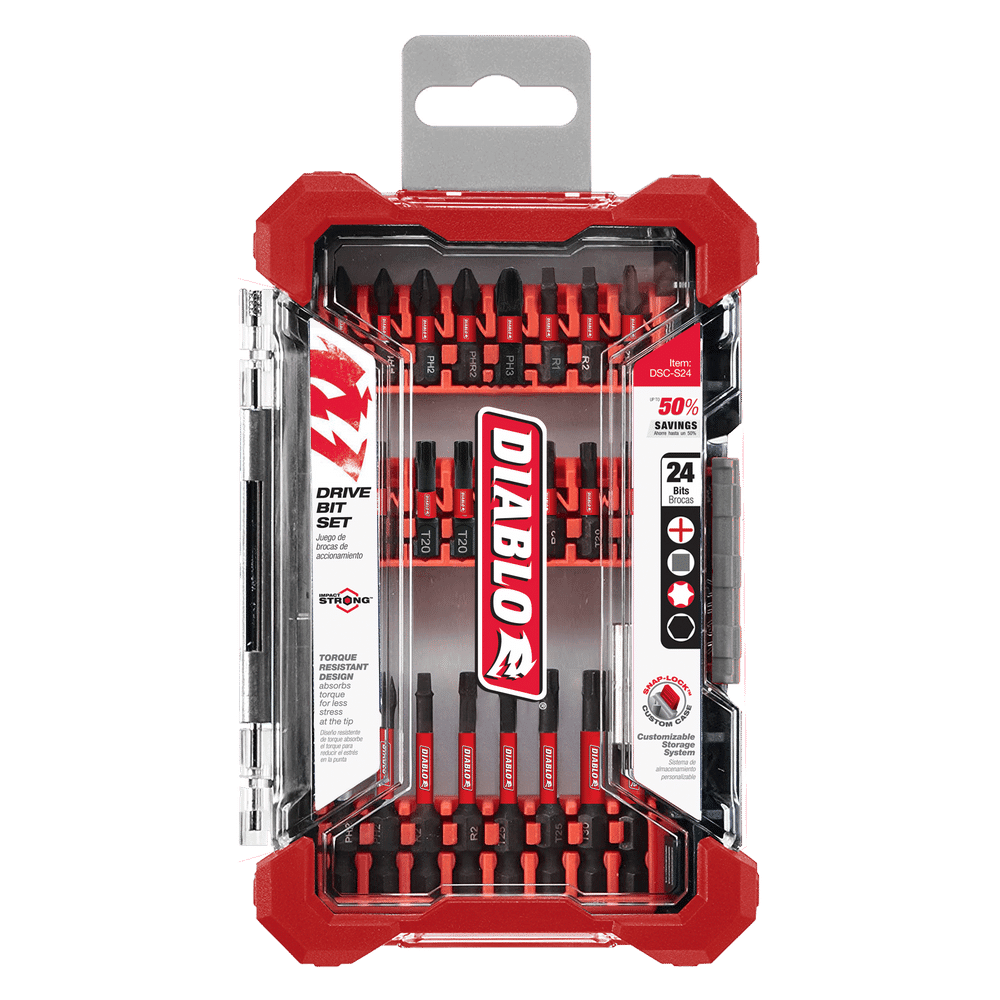 24 pc Screwdriving Set (24-Piece)