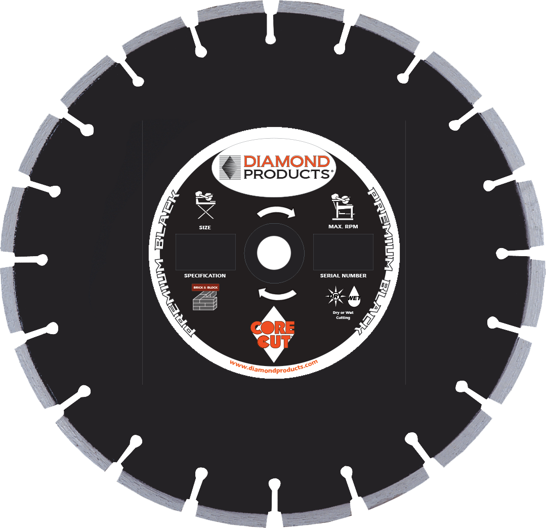 Premium-Black-Cured-Concrete-Diamond-Blades