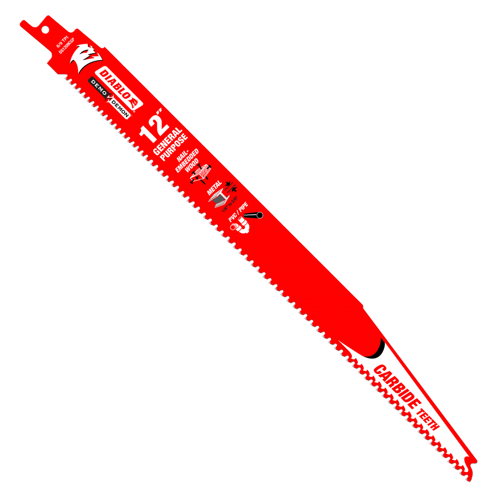 12 in. Demo Demon Carbide General Purpose Recip (3-Pack)