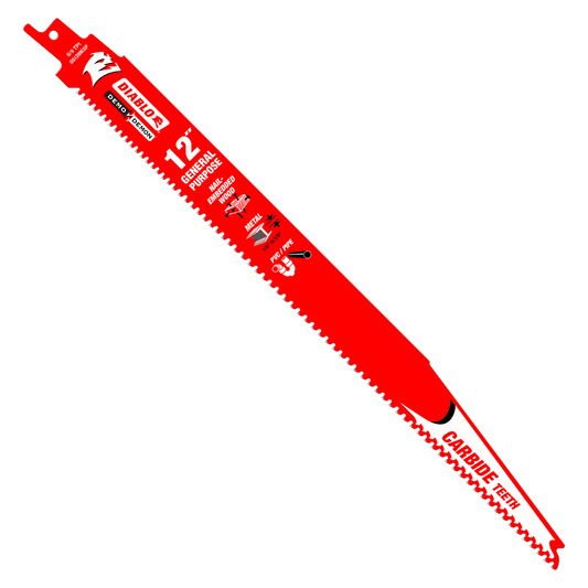 12 in. Demo Demon Carbide General Purpose Recip (3-Pack)