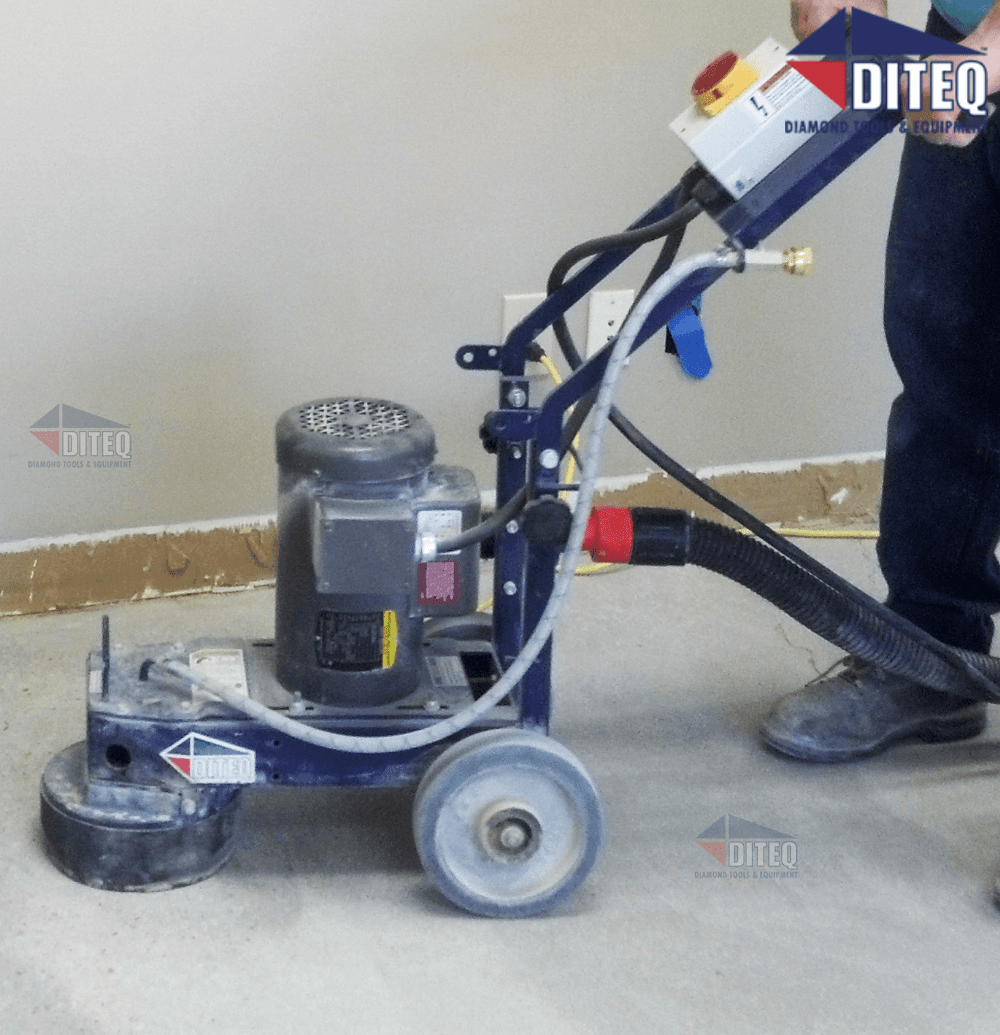 8" DITEQ TG-8 Grinding Head 30/40 Grit Hard Bond - Diamond Blade Supply