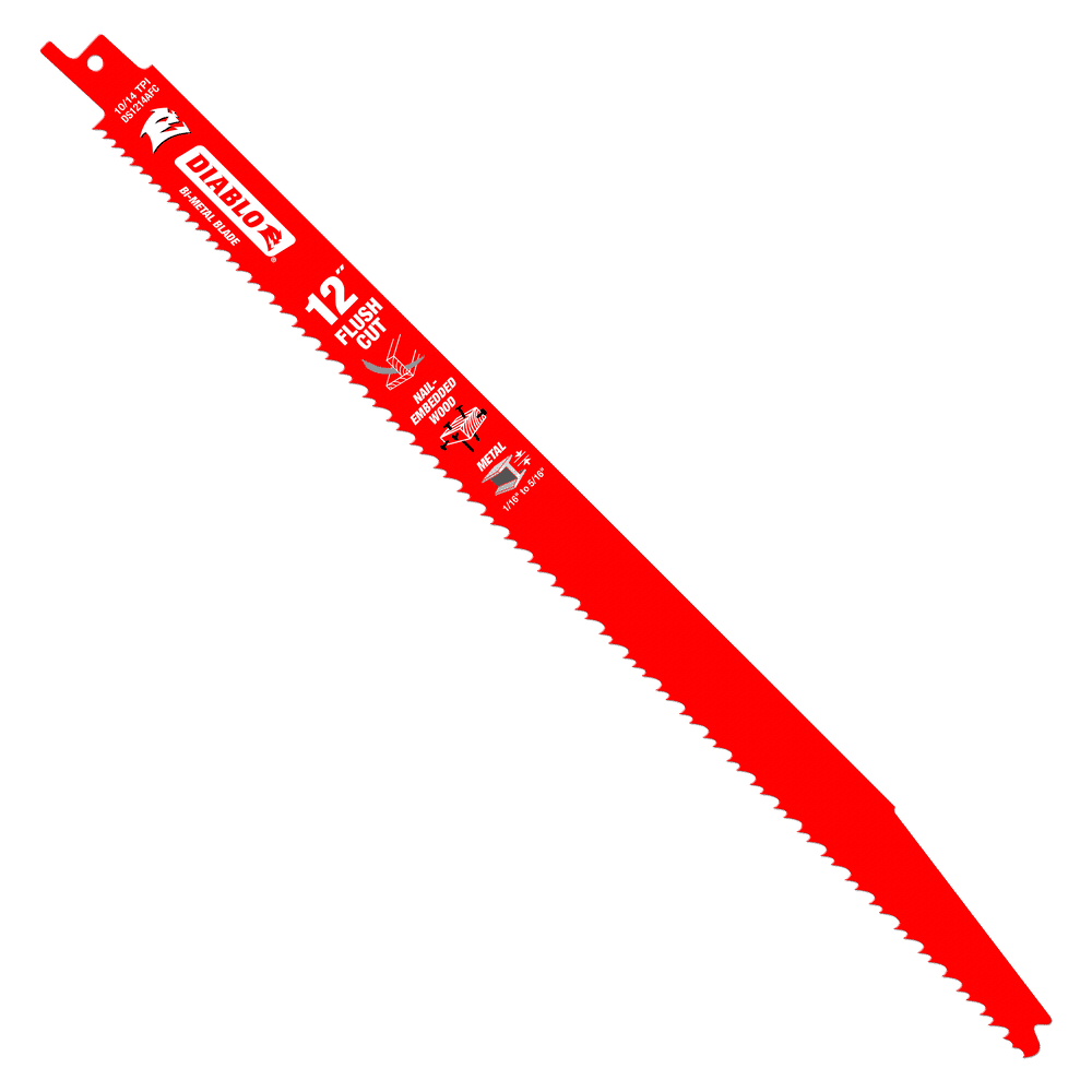 12 in. Flush Recip Blade (5-Pack)