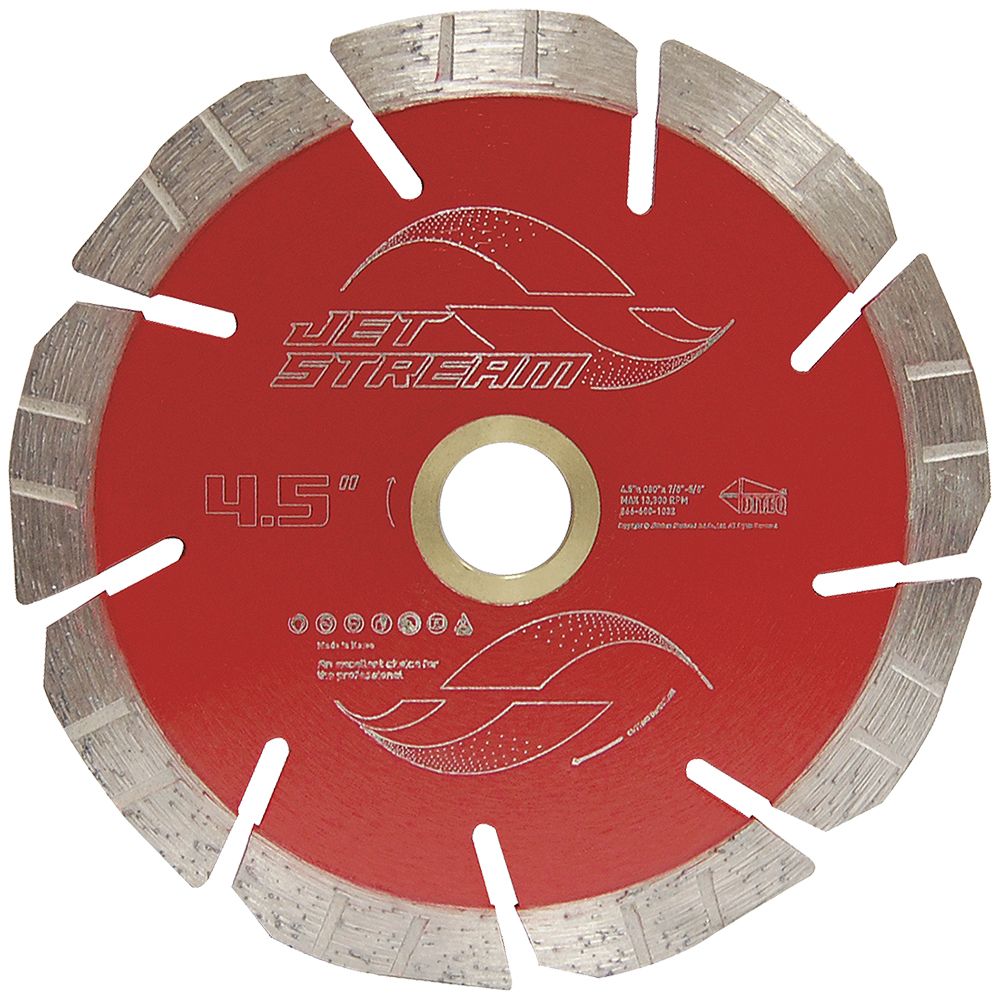 Diteq Js-S Jet Stream 4" - 14" Diamond Blades Concrete/Masonry