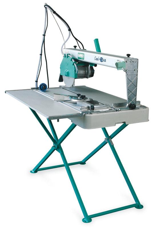 Imer Combicut 250 VA 10" x 31" Max Cut Tile/Stone Saw for Ceramic, Porcelain, & Masonry #1188164 - Diamond Blade Supply