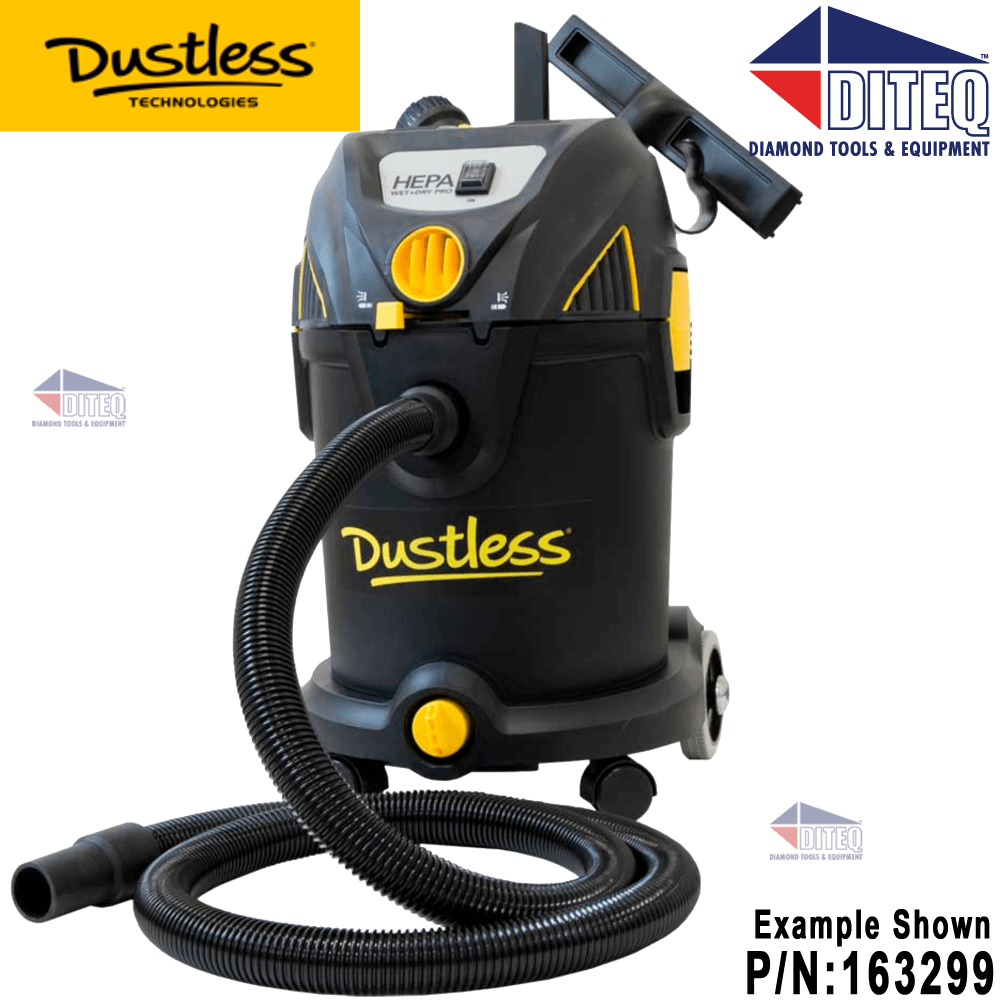 Dustless 8 Gal HEPA Wet+Dry Vacuum - Diamond Blade Supply
