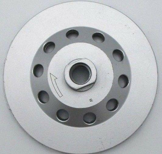 5" X 5/8-11 DOUBLE ROW THREADED CUP WHEEL - Diamond Blade Supply