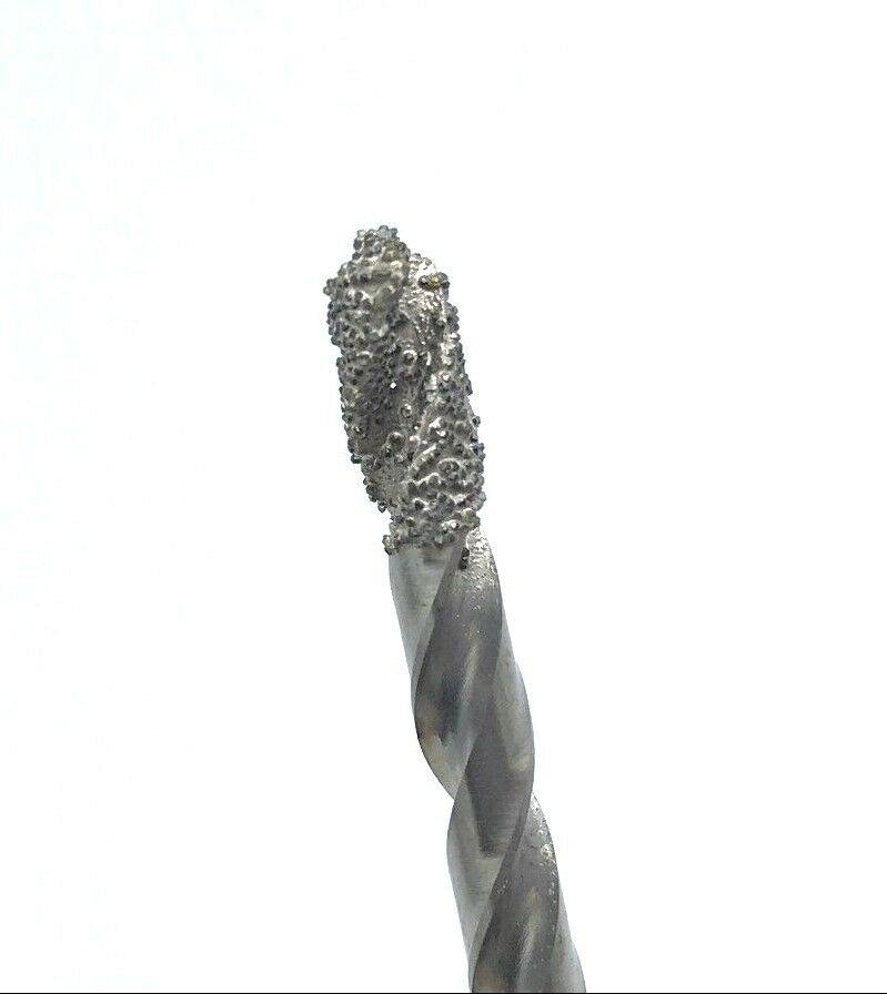 VACUUM BRAZED TWIST DRILL-3/16" FOR STONE - Diamond Blade Supply