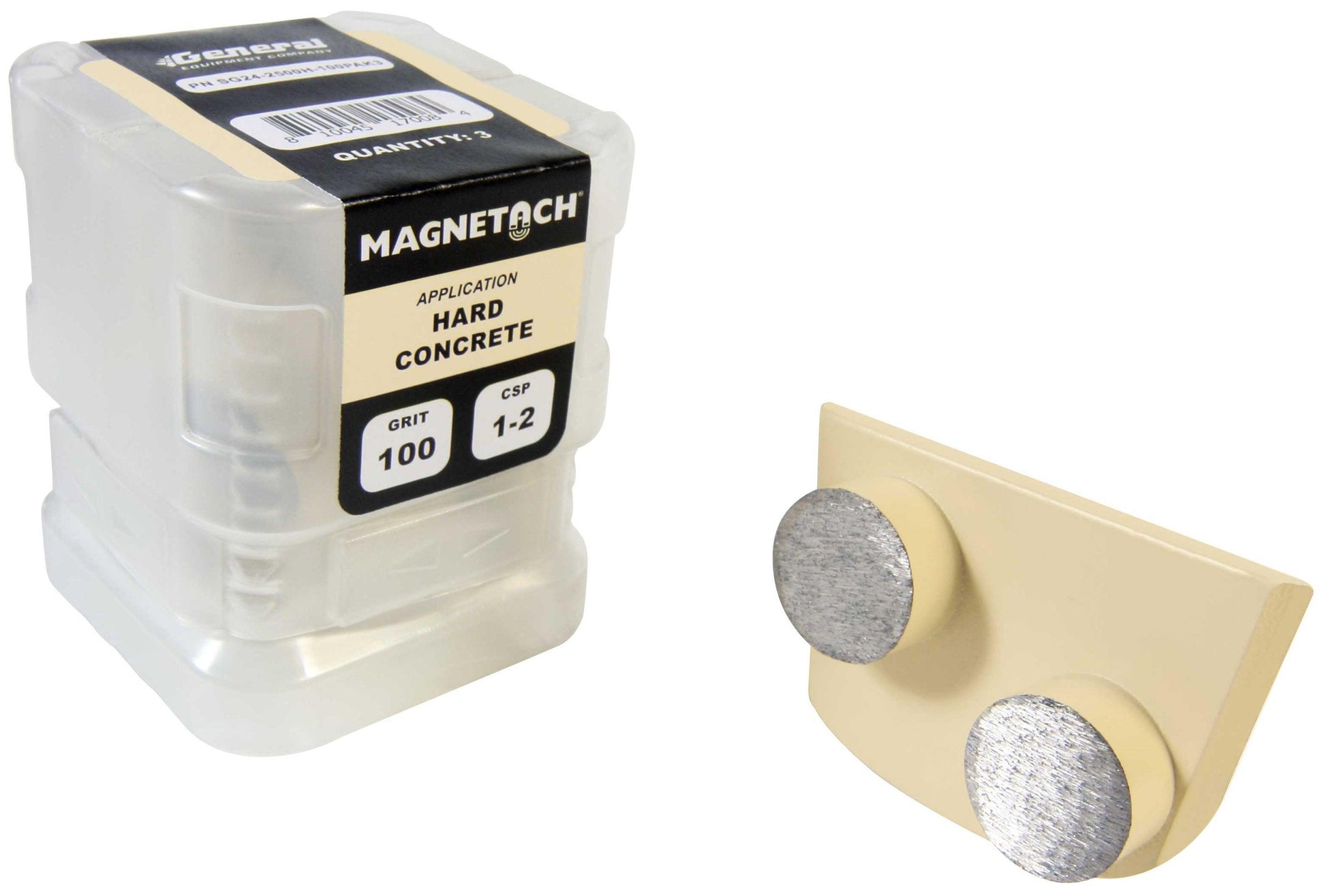SG24  2500H  100PAK3  PAK3, MAGNETACH, Hard, G100 - Diamond Blade Supply