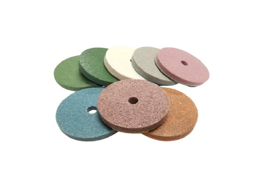 S410S4150 4"x 10mm, #150 Sponge Polishing Pad