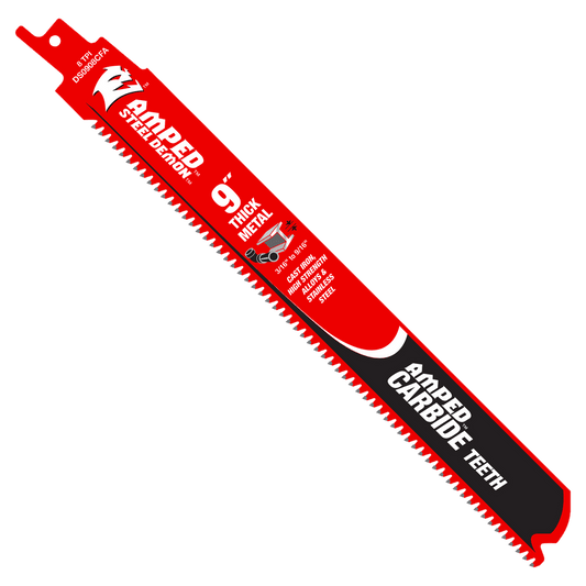 9 in. Steel Demon Amped Carbide Blades for Thick Metal Cutting (3-Pack)