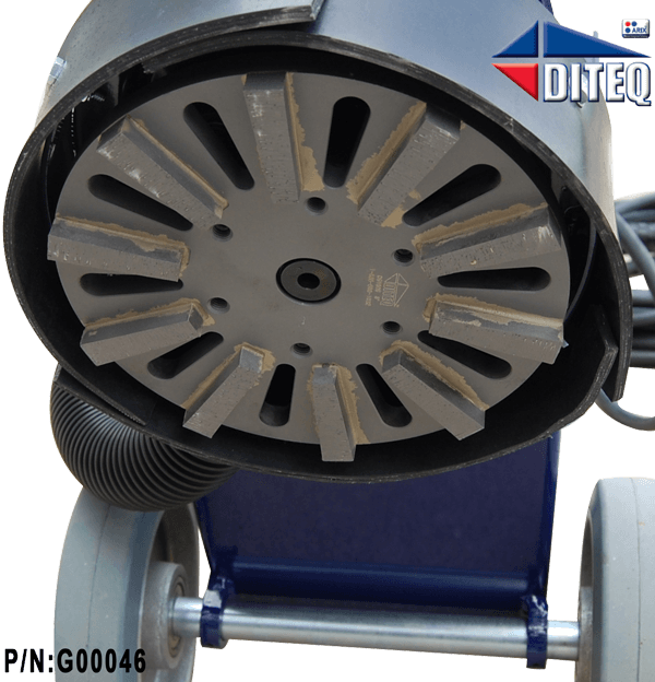 Diteq TG8 Grinder - 2HP 120V W/D91003 Diamond Grinding Head - Diamond Blade Supply