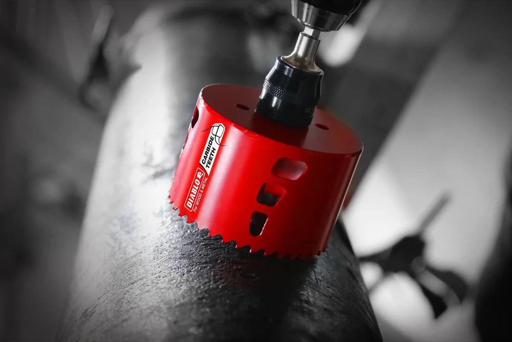 9 Pc Carbide General Purpose Hole Saw Set