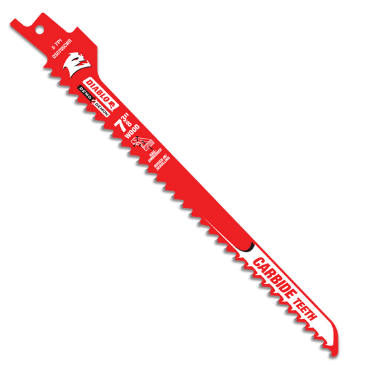 7-3/8 in. Demo-Demon Rough-In/Scrolling Carbide Reciprocating Blade