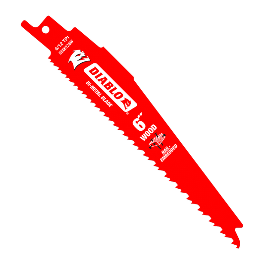 6 in. Bi-Metal Recip Blade for Nail Embedded Wood (5-Pack)